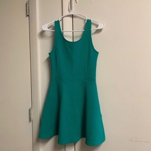 H&M green cotton summer dress